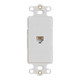 Decorex Voice Insert in 6P6C Terminal - White IC630DI6WH Decorex Voice Insert in 6P6C Terminal - White IC630DI6WH